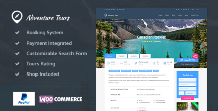 Adventure Tours v5.2.1 - WordPress Tour/Travel Theme