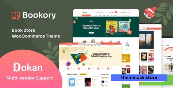 Bookory v2.1.8 - Book Store WooCommerce Theme