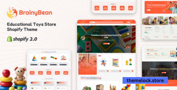 Brainybean v1.0 - Education Toys Store Shopify Theme