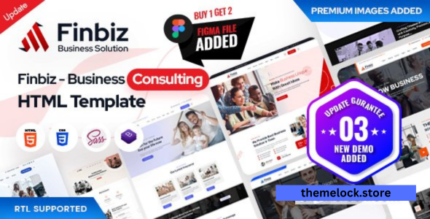 Finbiz v2.1.2 - Consulting Business WordPress Theme