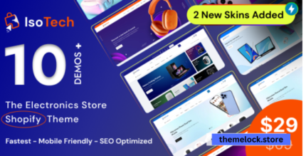 IsoTech v3.0.0 - Electronics Store Shopify Theme OS 2.0