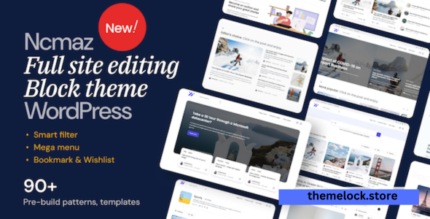 Ncmaz v1.3.0 - News Magazine Full Site Editing WordPress Block Theme