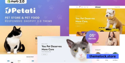 Petati - Pet Store & Pet Food Responsive Shopify 2.0 Theme