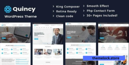 Quincy v3.0 - Business Consulting WordPress Theme