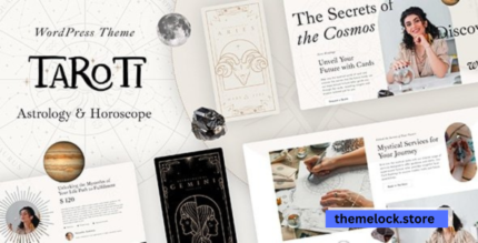 Taroti v1.1 - Astrology & Horoscope WordPress Theme