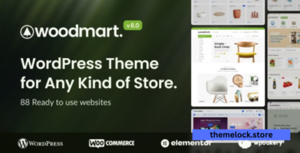 WoodMart v8.0 - Responsive WooCommerce Wordpress Theme