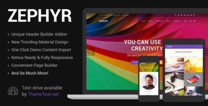 Zephyr v8.31.1 - Material Design Theme